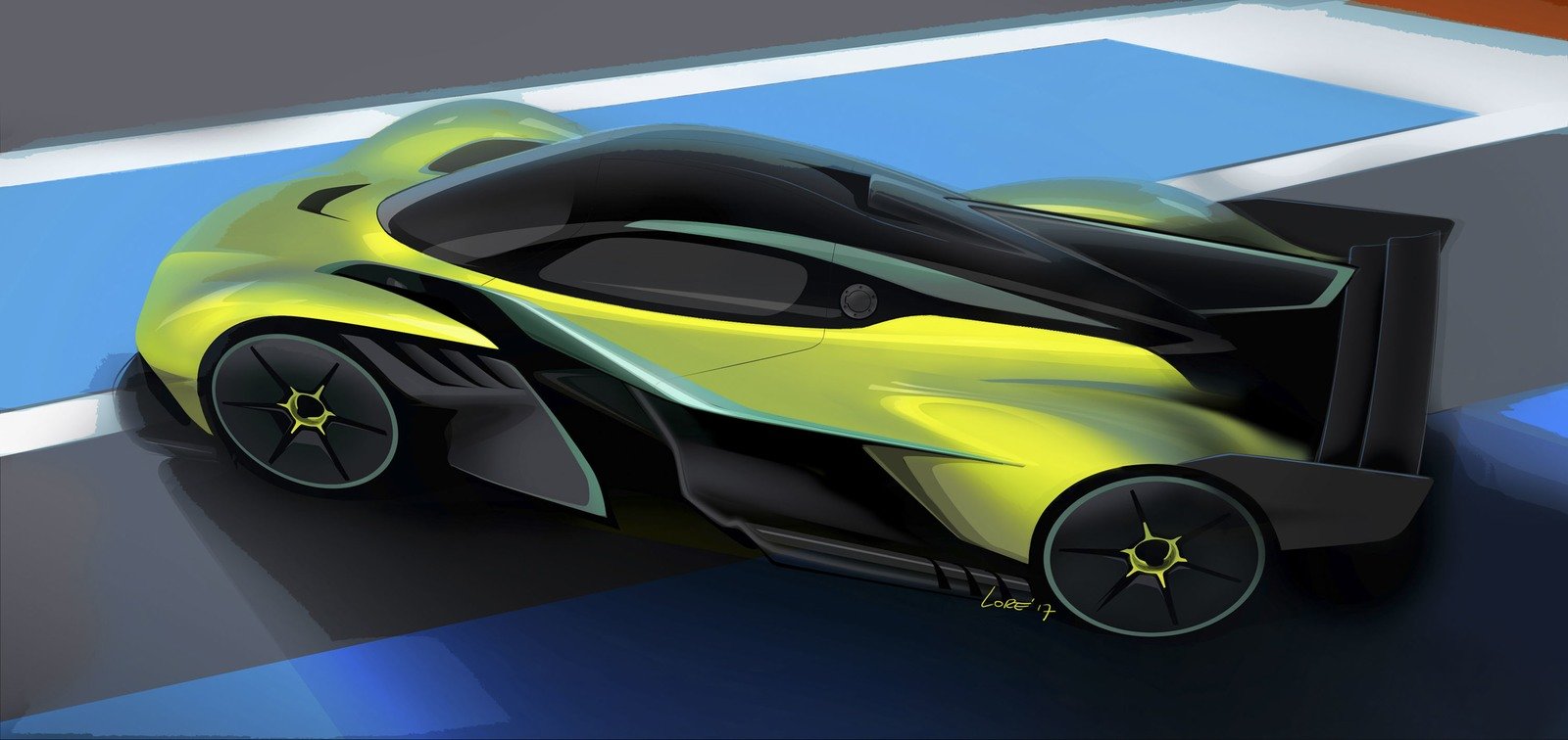 2019 Aston Martin Valkyrie AMR PRO