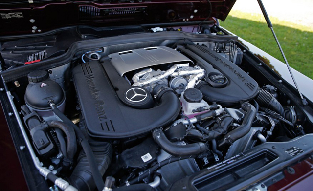 2017 Mercedes G Wagon Engine