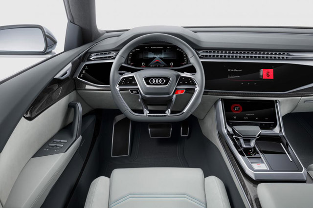 2018 Audi Q8 interior