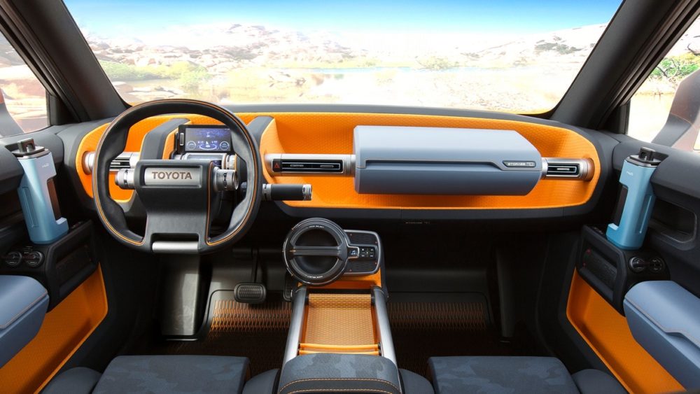 Toyota FT-4X Concept interior
